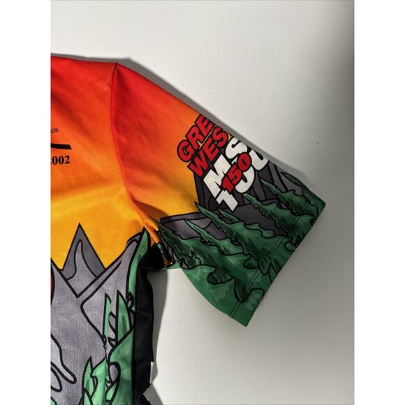 Sugoi Great-West MS 150 Bike Tour Cycling Jersey 2002 Devils Gulch 1/4 Zip XL - Picture 5 of 9